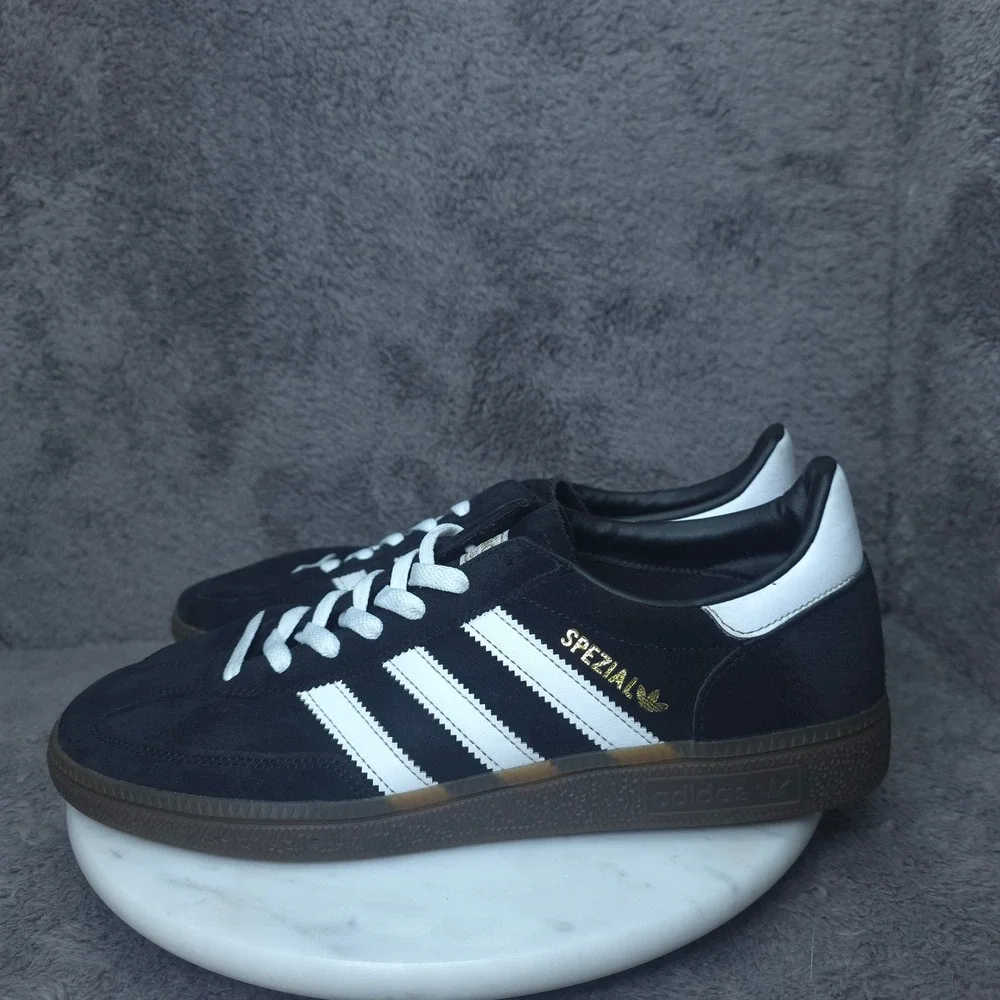 adidas Handball Spezial Sneakers Mens 10 Black White Gum DB3021
